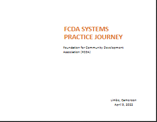 FCDA system practice journey